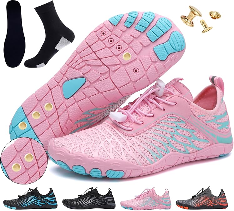 Grounding Shoes for Women with Copper,Barefoot Earthing Footwear | Grounded Barefoot Shoes for Women Men Wide Toe Box Comfortable Breathable for Walking Outdoor Activities