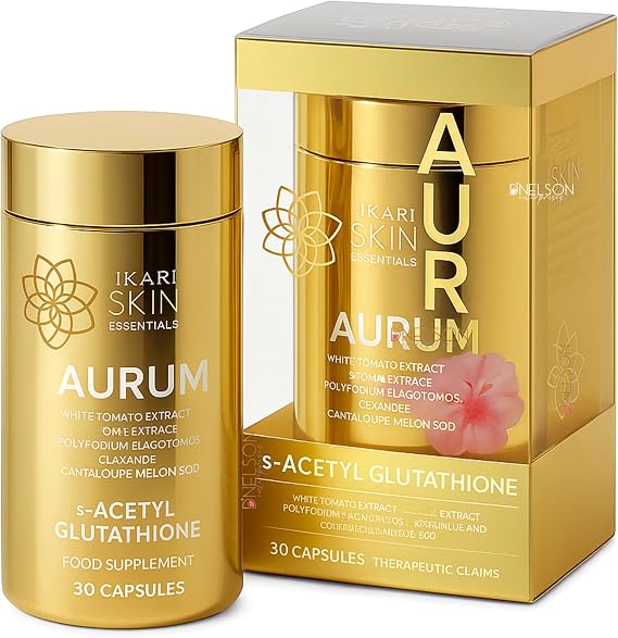 Hikari Skin Essentials Aurum S-Acetyl Glutathione - 30 Capsules