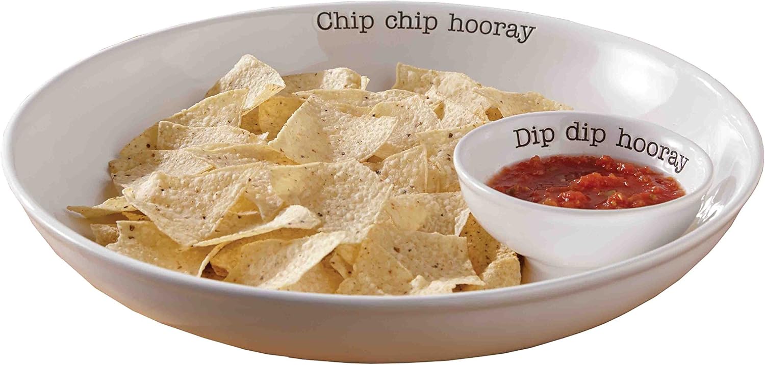 Mud Pie Circa Chip N Dip Set (Circa Fiesta)