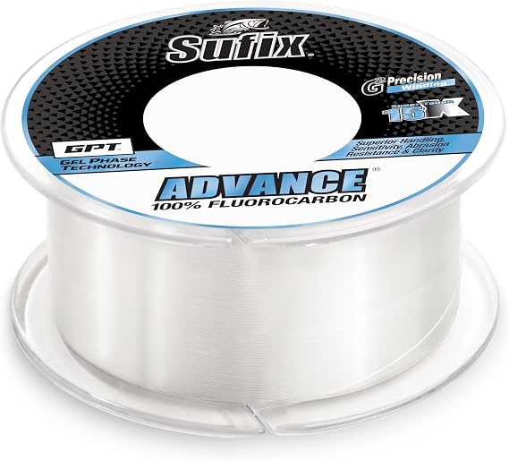 Sufix Advance Fluorocarbon Bulk Spool 1200 Yards