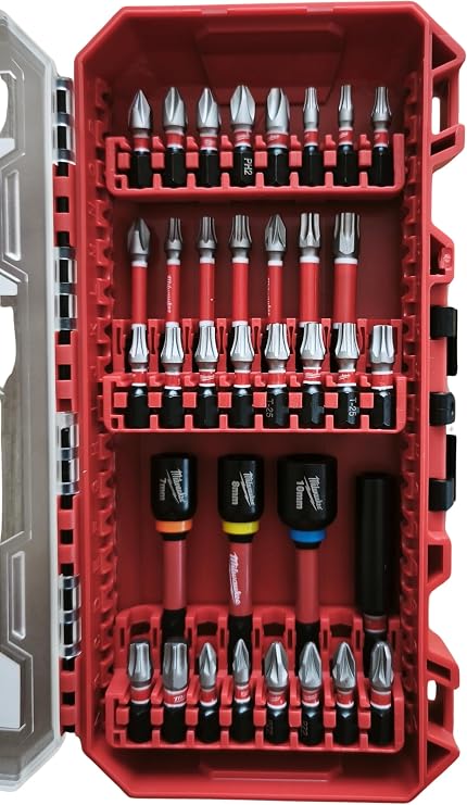 Milwaukee Shockwave Impact Duty uç seti (35 adet)