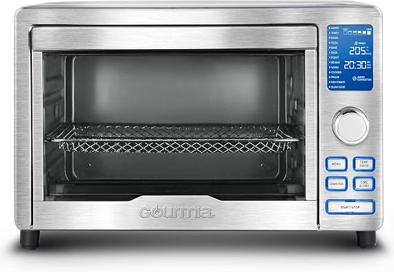 Gourmia Digital Stainless Steel Toaster Oven Air Fryer Stainless Steel