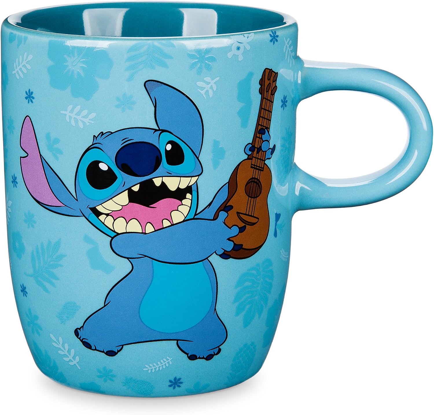 Disney Lilo and Stitch Playing Ukulele Ceramic Mug Cup