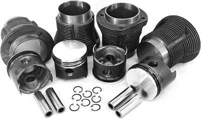 Products 87 x 69mm 1641cc Piston & Cylinder Kit for VW