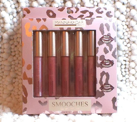 Manna Kadar Smooches 5pc Lip Gloss Set .51 fl oz