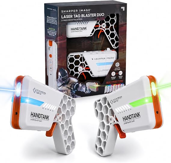 Sharper Image Laser Tag Blaster Duo for Kids, 2 Pack, Ages 8+