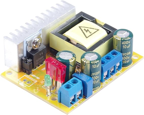 High-Voltage Power Supply Module DC-DC 45-390V Adjustable Step-Up ZVS Capacitor Charge Ultra High Voltage Adjustable Output