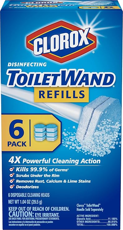 Clorox Wand Heads, 10 Count, Package May Vary