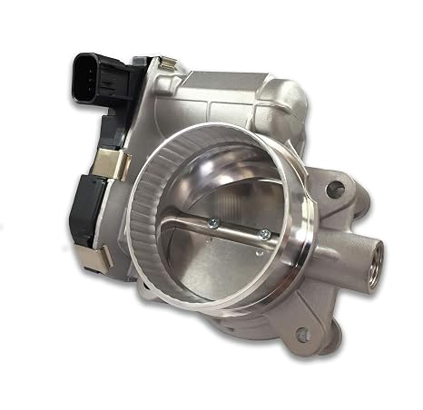 Jet Performance 76105 Throttle Body, Powr-Flo, Stock Size, Aluminum, Natural, Compatible with Various GM Applications 2006-11, Each