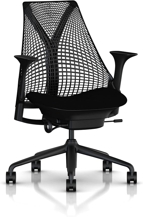 Herman Miller Sayl Chair, Black Rhythm