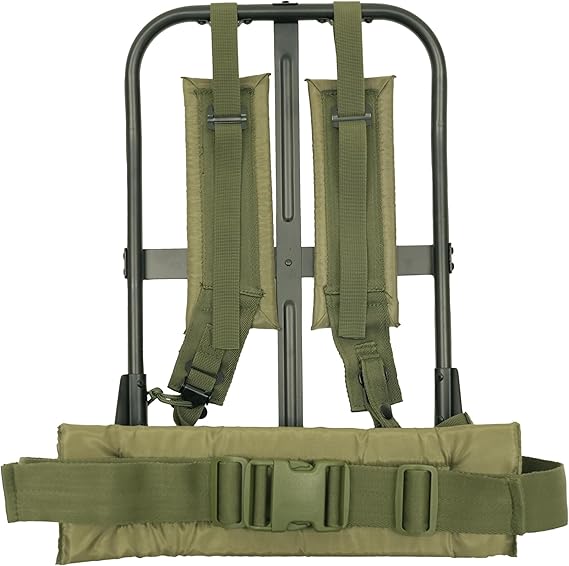 Rothco Alice Pack Frame with Attachments Includes Padded Shoulder Straps and Kidney Pad Waistbelt Lightweight Aluminum Construction