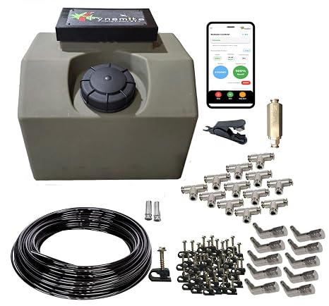 10 Gallon Mosquito Misting System Pynamite Wi-Fi/Bluetooth app & 10 Nozzle Kit