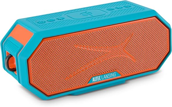 Altec Lansing - Portable Bluetooth Speaker, Waterproof IP67