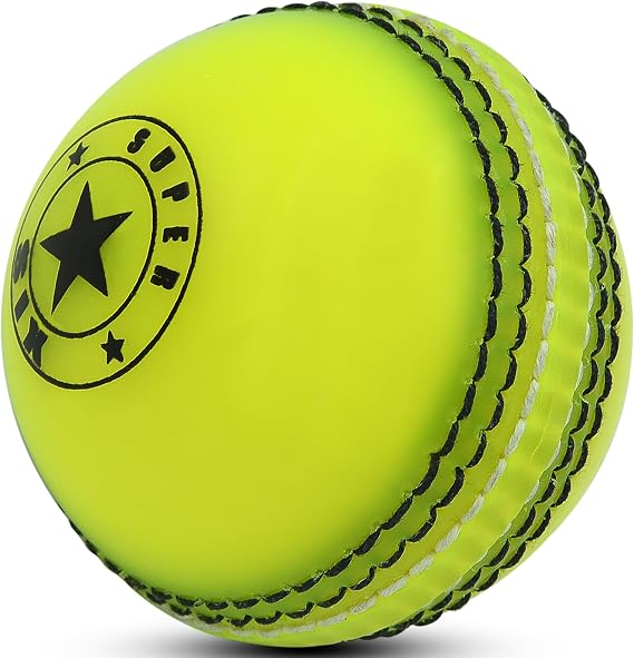 Incrediballs Soft Rubber Practice Balls | Safe Indoor & Outdoor Cricket Ball | Stitched Seam with PU Core | Ideal for Coaching, Garden Play & Skill Development
