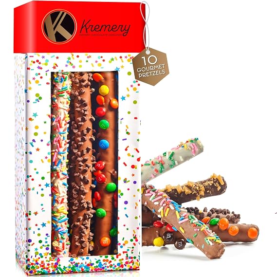 KREMERY Creamy Chocolate Cravings - (10 Pretzels)