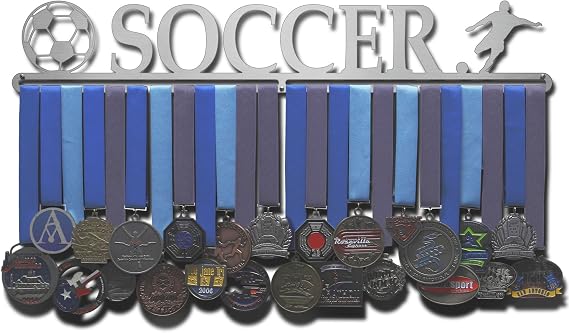 Allied Medal Hangers - Soccer - Male Figure - Multiple Variations Offered!
