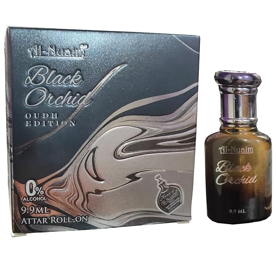 Al Nuaim Black Orchid 9.9ML Itr Oil, Perfume Oil unisex