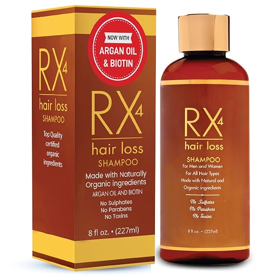 Shampoo for Thinning Hair, DHT Blocker, Naturally Organic with Biotin, Aids in Hair Regrowth, Doctor Recommended Growth Shampoo Treatment System Conditioner Sold Separate.