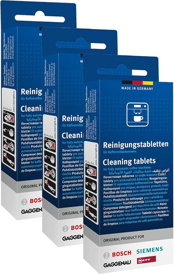 Siemens Neff Gaggenau from Bosch 3 x 10 original Reinigungstablet