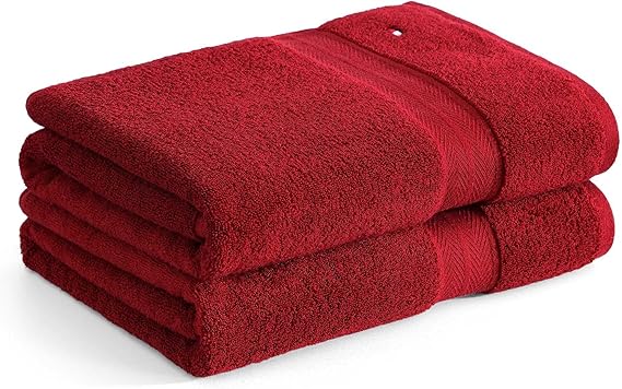 Tommy Hilfiger - Towel, Medium Weight Absorbent, for Everyday Home Use