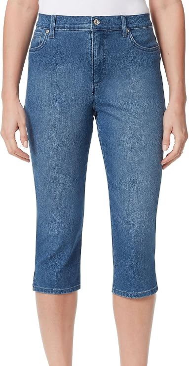 Gloria Vanderbilt Womens Amanda Capri Jean Regular