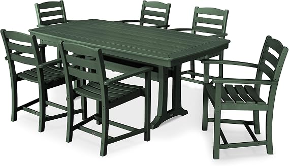 POLYWOOD Dining Set, Green