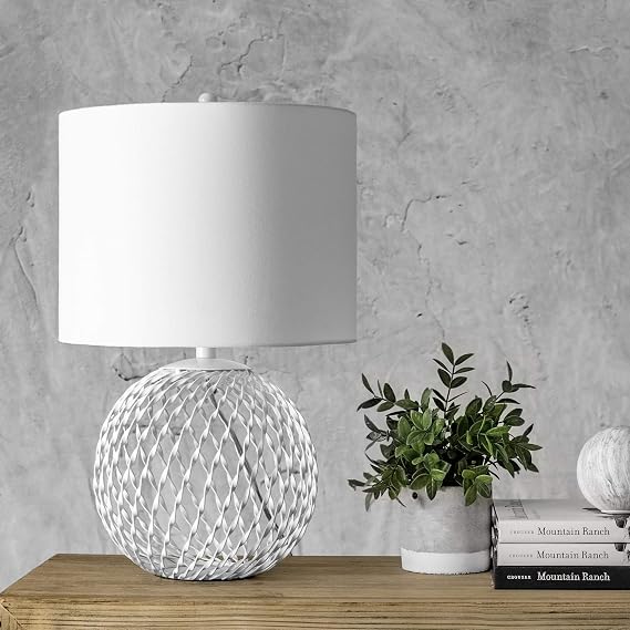 nuLOOM Galena 20" Iron Table Lamp