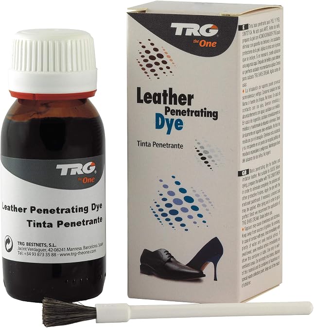 TRG Penetrating Leather Shoe Dye Kit Leather Shoes Boots Trainers With Brush