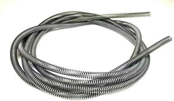 The Stop Shop Stainless Brake Line Protector (Gravel Guard Spring) for 1/4" Tube - 8 Ft.