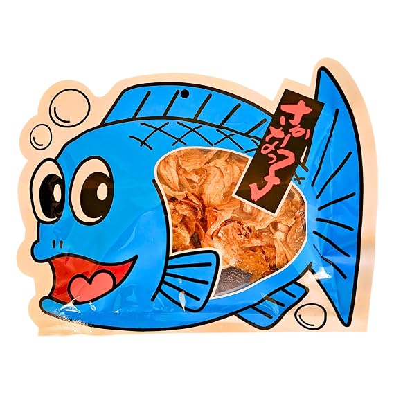 Umaya Okabe Iwashi Senbei - Japanese Sardine Rice Crackers - Ready to Eat Savory Snack - Authentic Senbei with Whole Sardines - Crunchy Umami Treat (2.3oz)