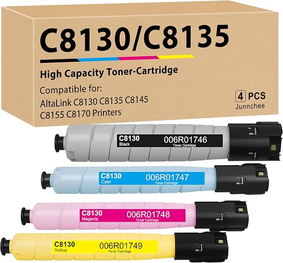 C8130 C8135 C8145 Toner Cartridge 006R01746 006R01747 006R01748 006R01749