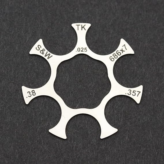 686PLUS .38/357 S&W Moon Clips Stainless Steel QTY: 10