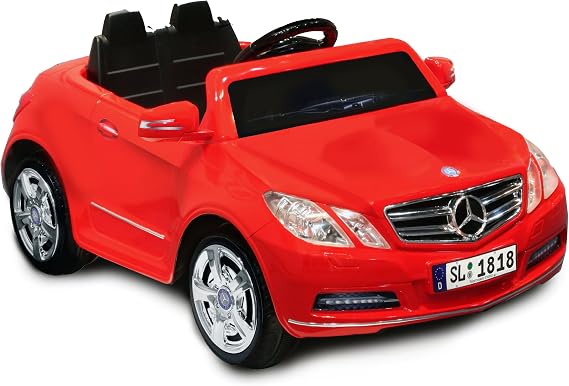 Mercedes Benz E550 6V in Red (0770)