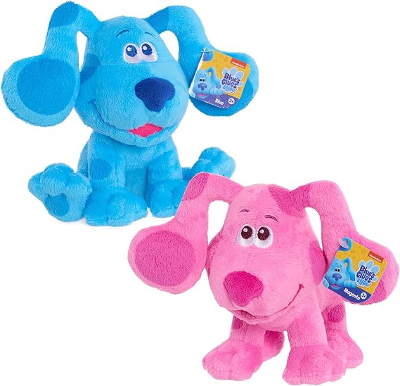 Blue's Clues & You BC&Y - Plush Toy 17cm - Asst - In Pr Sentoir