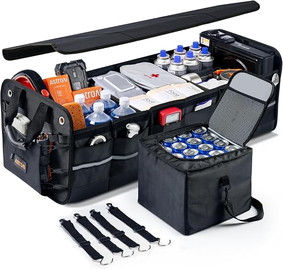 AstroAI Car Trunk Organizer Storage Portable Collapsible Large