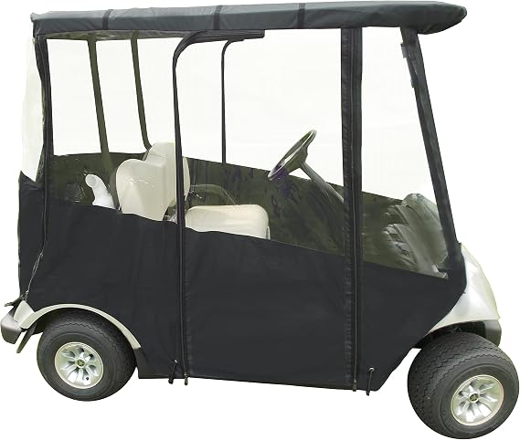 Premium Golf Cart Cover - Portable & Drivable 4-Sided Yamaha Drive and Drive 2 Golf Cart Cover