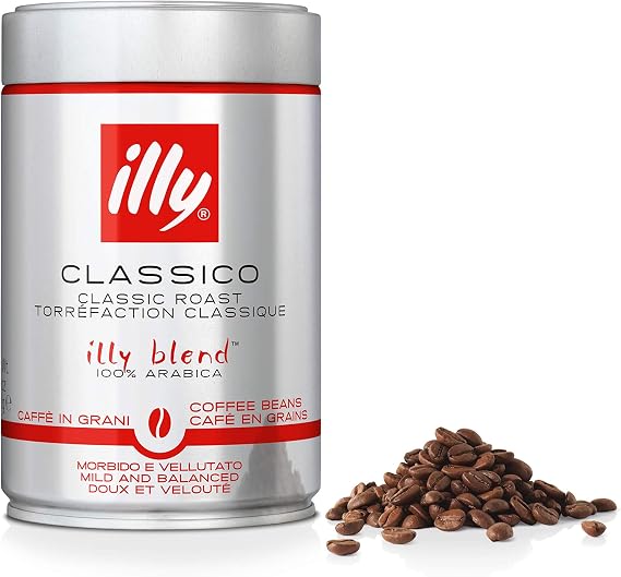 illy Çekirdek Kahve Orta Kavrulmuş,250 Gr | Portakal çiçeği ve yasemin notalarıyla %100 Arabica, yumuşak tat ve tatlı tat