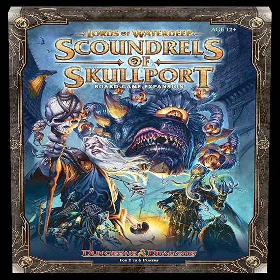 Dungeons & Dragons Lords of Waterdeep: Scoundrels of Skullport Expansion Board Game