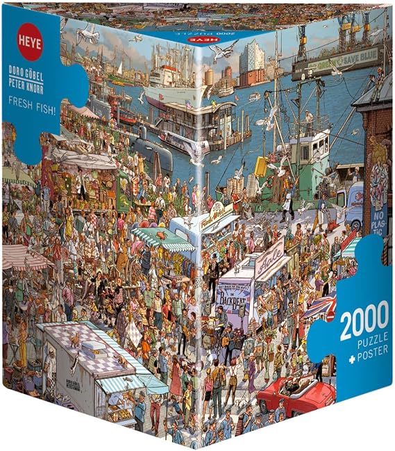 Fresh Fish! Puzzle 2000 Teile