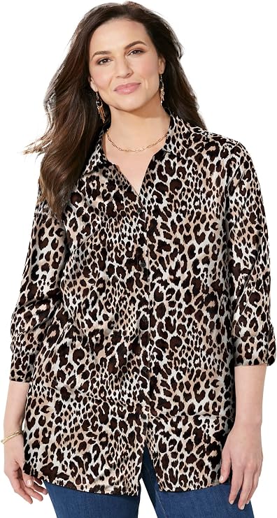 Catherines Women's Plus Size The Timeless Blouse