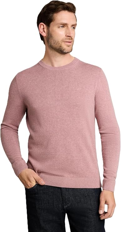 TOM TAILOR Men's Basic Knitted Jumper with Crew Neck