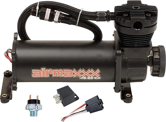 480 Black Air Ride Compressor Kit