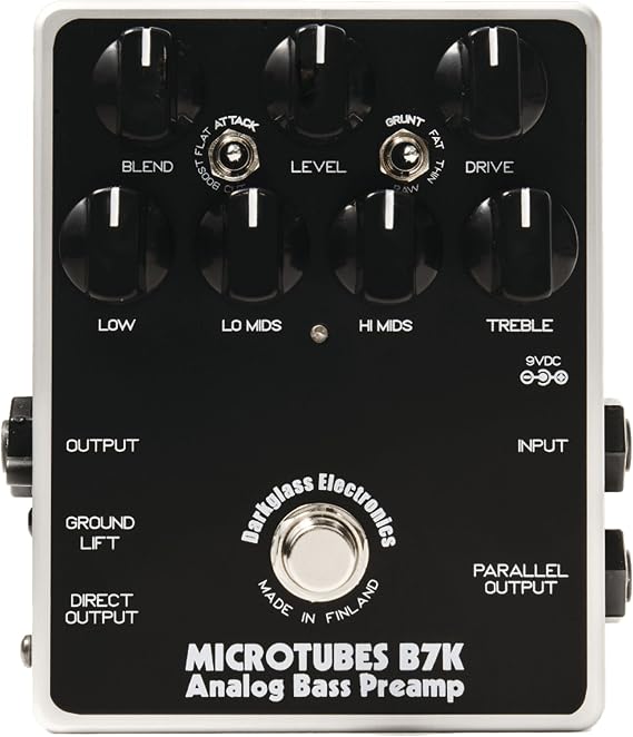 Darkglass Electronics Microtubes B7K Overdrive/Preamp for Base