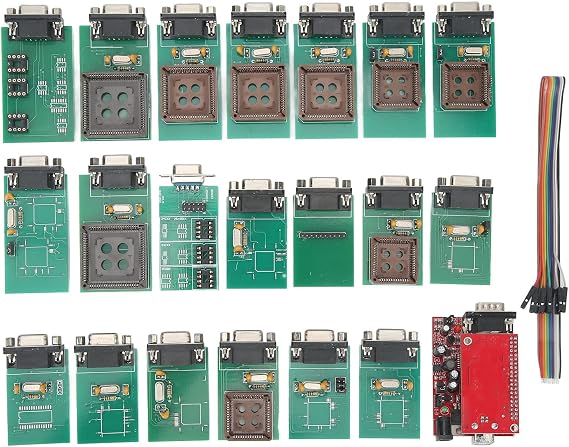 UPA USB ECU Programmer Main Unit ECU Chip Tunning Tool with EEPROM Full Adapters Car Diagnostic Tool, Support MCUs, Microchips for Car Programming