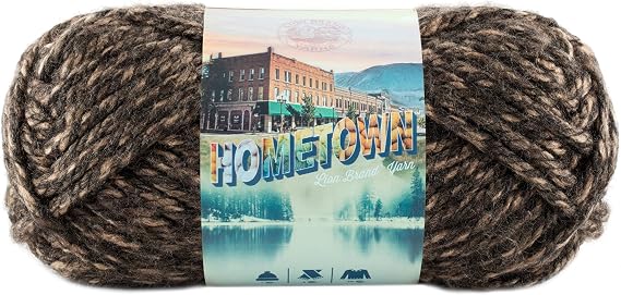 Lion Brand Hometown USA Yarn Little Rock Granite