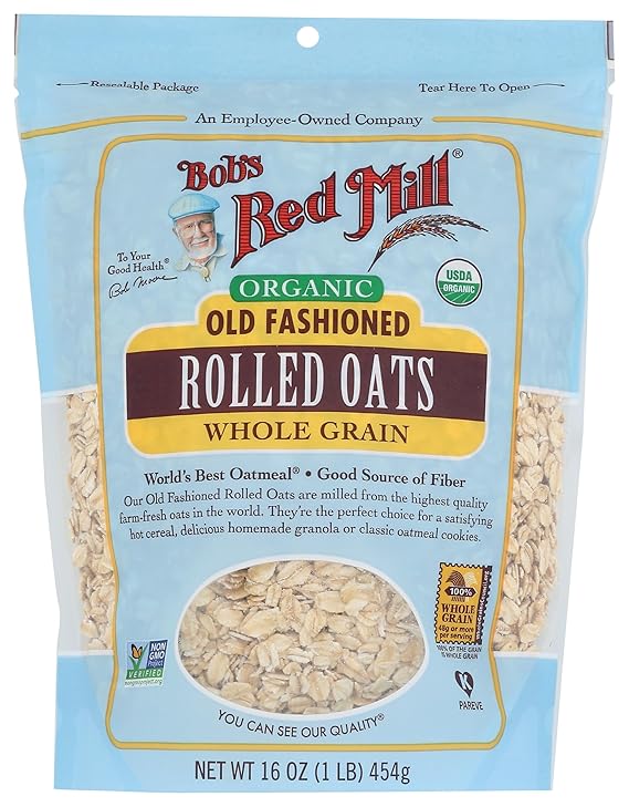 Bob's Red Mill Organic Old Fashioned Rolled Oats , 16oz