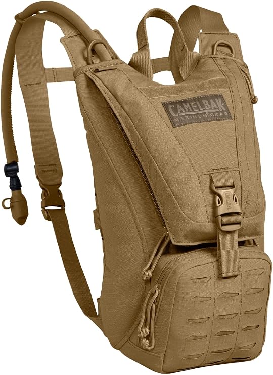 CamelBak Ambush Tactical Hydration Backpack, LowProfile MOLLE Design with 100oz MilSpec Crux Reservoir