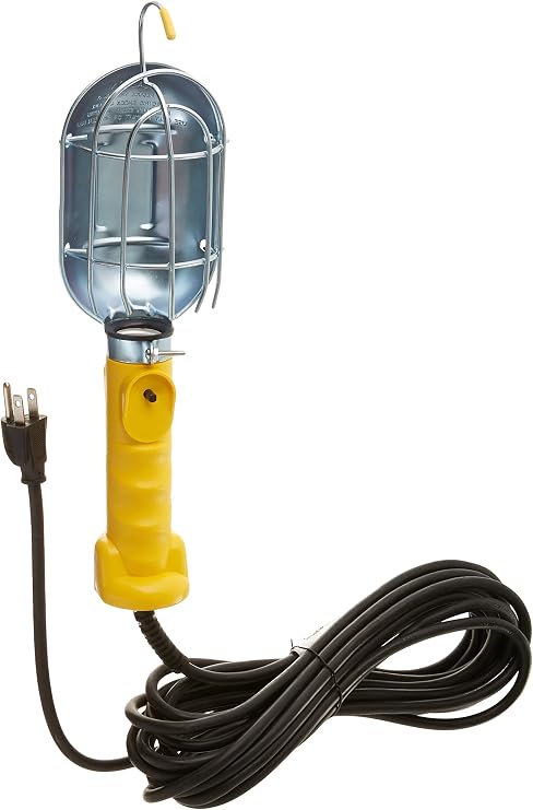 Bayco SL-425 Metal Shield Incandescent Utility Light with 18-Gauge Cord