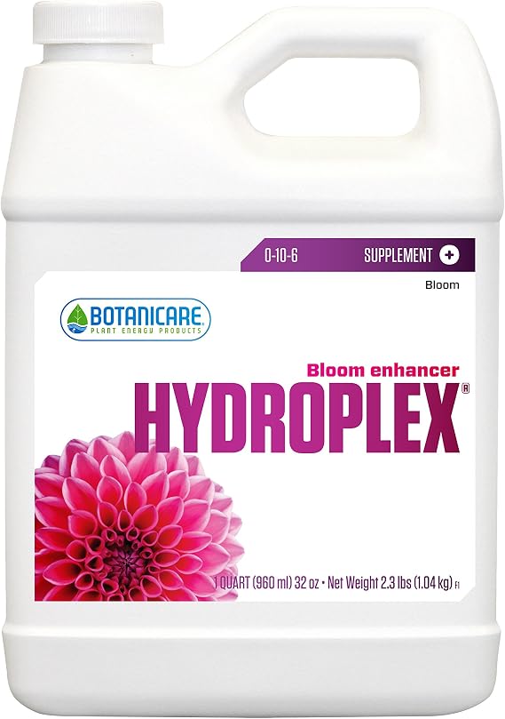 Botanicare Hydroplex, Bloom Enhancer, 0-10-6, 1 qt.