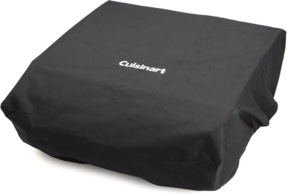 Cuisinart Gourmet Two Burner Gas Griddle Cover and Tote, Black